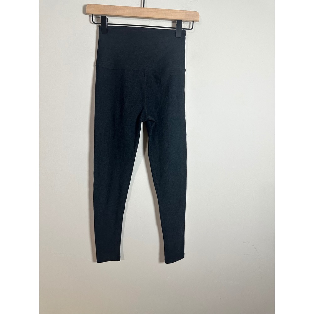 Beyond Yoga Womens Spacedye Caught in the Midi High Waisted Leggings Black S